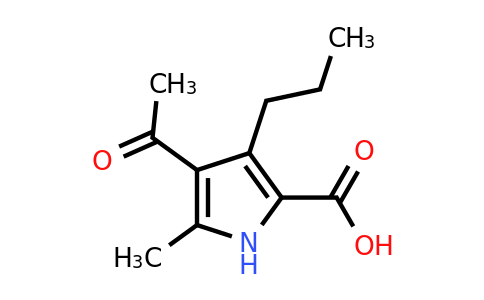 CAS 1181894-93-8 | 4-Acetyl-5-methyl-3-propyl-1H-pyrrole-2-carboxylic acid