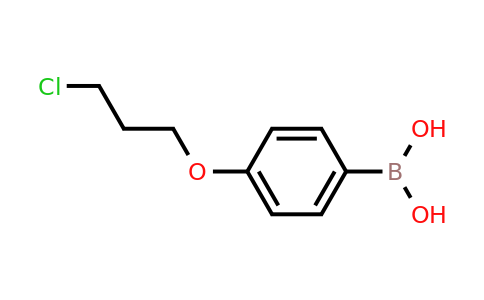 CAS 1182283-83-5 | (4-(3-Chloropropoxy)phenyl)boronic acid