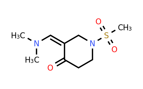 CAS 1182323-65-4 | (Z)-3-((dimethylamino)methylene)-1-(methylsulfonyl)piperidin-4-one