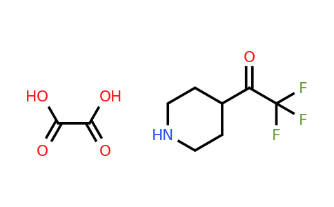 CAS 1182349-50-3 | 2,2,2-Trifluoro-1-(piperidin-4-yl)ethanone oxalate