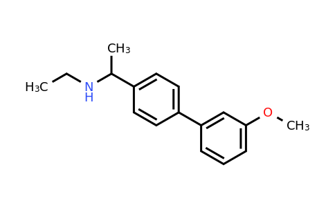 CAS 1182736-20-4 | ethyl({1-[4-(3-methoxyphenyl)phenyl]ethyl})amine