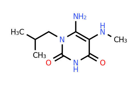 CAS 1182745-30-7 | 6-Amino-1-isobutyl-5-(methylamino)pyrimidine-2,4(1H,3H)-dione
