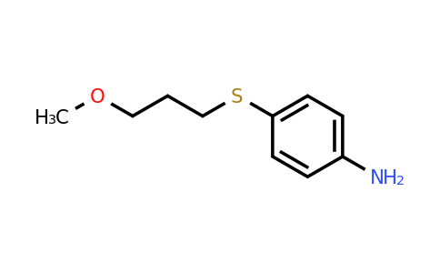CAS 1182760-05-9 | 4-[(3-Methoxypropyl)sulfanyl]aniline
