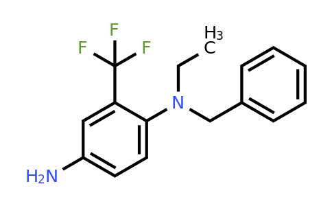 CAS 1182811-82-0 | N1-Benzyl-N1-ethyl-2-(trifluoromethyl)benzene-1,4-diamine