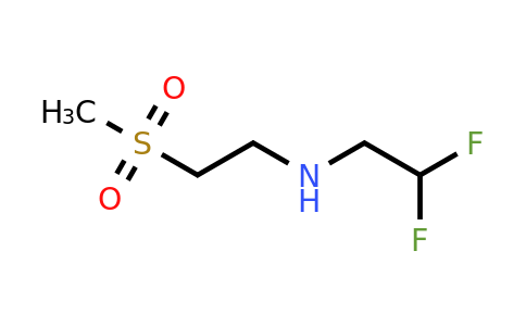 CAS 1182884-13-4 | (2,2-difluoroethyl)(2-methanesulfonylethyl)amine