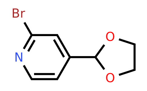 CAS 118289-18-2 | 2-Bromo-4-(1,3-dioxolan-2-YL)pyridine