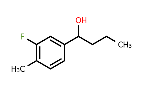 CAS 1182929-42-5 | 1-(3-Fluoro-4-methylphenyl)butan-1-ol