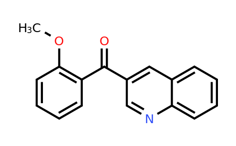 CAS 1182973-82-5 | (2-Methoxyphenyl)(quinolin-3-yl)methanone