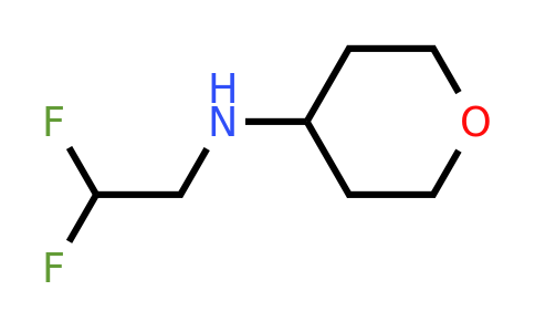 CAS 1183014-98-3 | N-(2,2-difluoroethyl)oxan-4-amine
