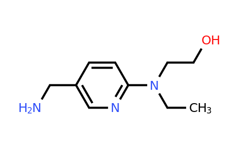 CAS 1183030-95-6 | 2-((5-(Aminomethyl)pyridin-2-yl)(ethyl)amino)ethanol