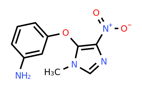 CAS 1183060-20-9 | 3-[(1-methyl-4-nitro-1H-imidazol-5-yl)oxy]aniline