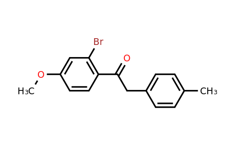 CAS 1183068-56-5 | 1-(2-bromo-4-methoxyphenyl)-2-(4-methylphenyl)ethan-1-one