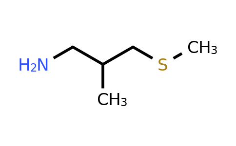 CAS 1183068-93-0 | 2-Methyl-3-(methylsulfanyl)propan-1-amine
