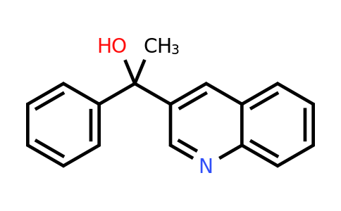 CAS 1183075-72-0 | 1-Phenyl-1-(3-quinolyl)ethanol