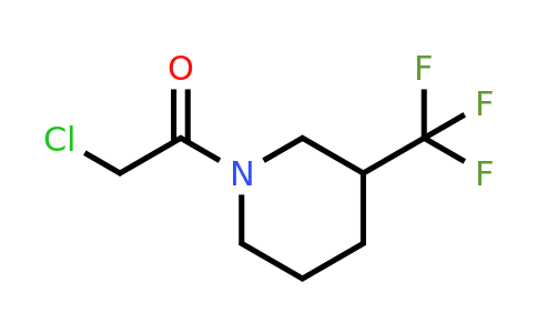 CAS 1183080-15-0 | 2-Chloro-1-[3-(trifluoromethyl)piperidin-1-yl]ethan-1-one