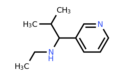 CAS 1183098-99-8 | Ethyl[2-methyl-1-(pyridin-3-yl)propyl]amine