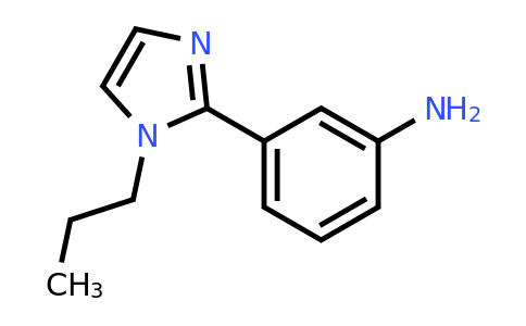CAS 1183135-65-0 | 3-(1-propyl-1H-imidazol-2-yl)aniline
