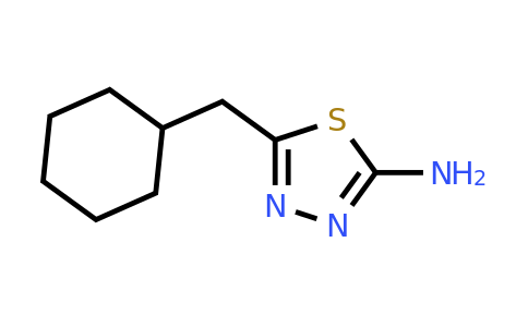 CAS 118314-08-2 | 5-(Cyclohexylmethyl)-1,3,4-thiadiazol-2-amine