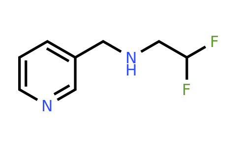 CAS 1183162-55-1 | (2,2-Difluoroethyl)(pyridin-3-ylmethyl)amine
