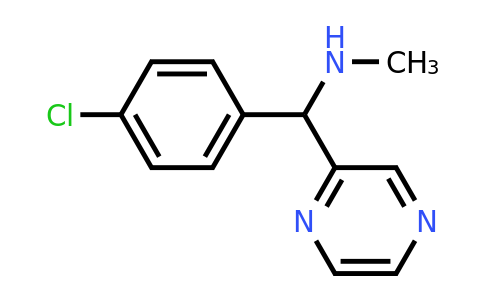 CAS 1183164-38-6 | [(4-chlorophenyl)(pyrazin-2-yl)methyl](methyl)amine