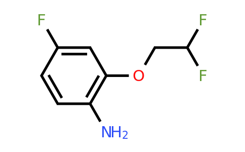 CAS 1183167-57-8 | 2-(2,2-difluoroethoxy)-4-fluoroaniline
