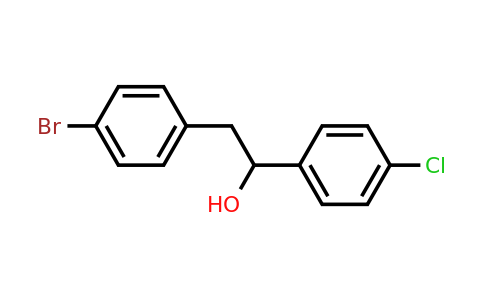 CAS 1183175-86-1 | 2-(4-bromophenyl)-1-(4-chlorophenyl)ethan-1-ol