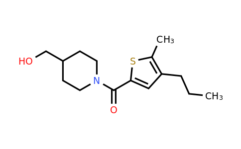 CAS 1183186-78-8 | [1-(5-methyl-4-propylthiophene-2-carbonyl)piperidin-4-yl]methanol