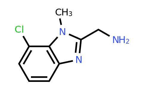 CAS 1183212-04-5 | (7-chloro-1-methyl-1H-1,3-benzodiazol-2-yl)methanamine