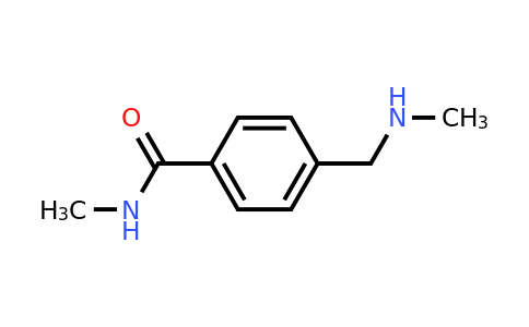 CAS 118329-42-3 | N-Methyl-4-((methylamino)methyl)benzamide
