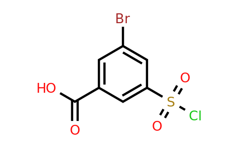 CAS 1183308-29-3 | 3-bromo-5-(chlorosulfonyl)benzoic acid