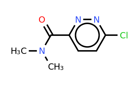 CAS 1183315-30-1 | 6-Chloro-N,n-dimethylpyridazine-3-carboxamide