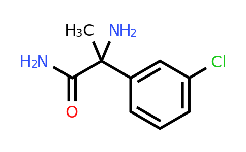 CAS 1183329-49-8 | 2-amino-2-(3-chlorophenyl)propanamide