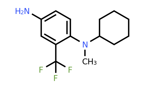 CAS 1183349-95-2 | N1-Cyclohexyl-N1-methyl-2-(trifluoromethyl)benzene-1,4-diamine