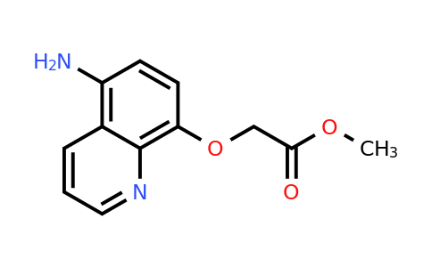 CAS 1183354-11-1 | methyl 2-[(5-aminoquinolin-8-yl)oxy]acetate