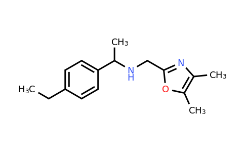 CAS 1183362-14-2 | [(dimethyl-1,3-oxazol-2-yl)methyl][1-(4-ethylphenyl)ethyl]amine