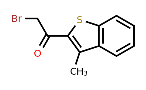 CAS 118337-33-0 | 2-bromo-1-(3-methyl-1-benzothiophen-2-yl)ethan-1-one
