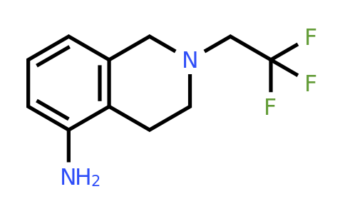 CAS 1183387-63-4 | 2-(2,2,2-trifluoroethyl)-1,2,3,4-tetrahydroisoquinolin-5-amine