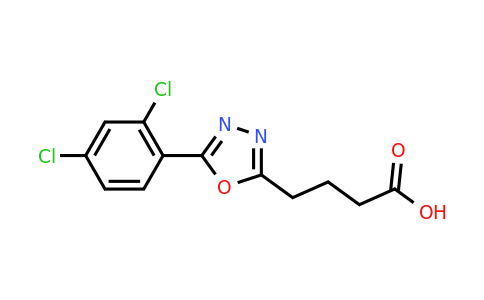 CAS 1183417-92-6 | 4-[5-(2,4-dichlorophenyl)-1,3,4-oxadiazol-2-yl]butanoic acid