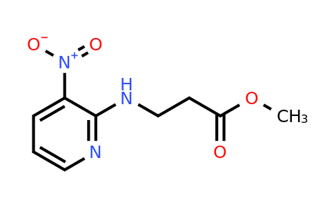 CAS 1183435-02-0 | methyl 3-[(3-nitropyridin-2-yl)amino]propanoate