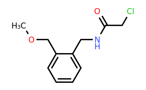 CAS 1183436-64-7 | 2-Chloro-N-{[2-(methoxymethyl)phenyl]methyl}acetamide
