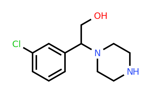 CAS 1183442-35-4 | 2-(3-chlorophenyl)-2-(piperazin-1-yl)ethan-1-ol