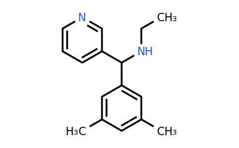 CAS 1183462-81-8 | [(3,5-Dimethylphenyl)(pyridin-3-yl)methyl](ethyl)amine