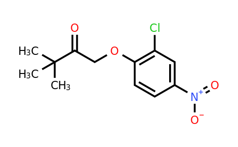 CAS 1183469-43-3 | 1-(2-Chloro-4-nitrophenoxy)-3,3-dimethylbutan-2-one