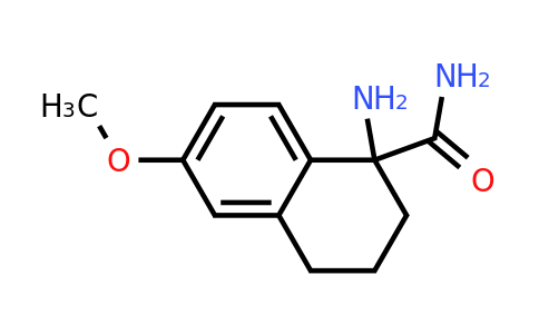 CAS 1183506-28-6 | 1-Amino-6-methoxy-1,2,3,4-tetrahydronaphthalene-1-carboxamide