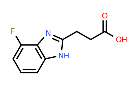 CAS 1183522-97-5 | 3-(4-fluoro-1H-1,3-benzodiazol-2-yl)propanoic acid