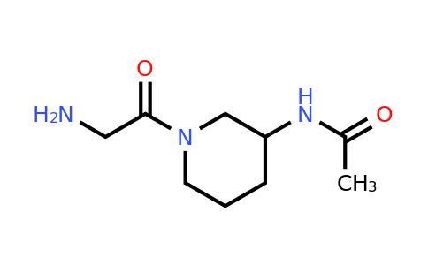CAS 1183525-32-7 | N-(1-(2-Aminoacetyl)piperidin-3-yl)acetamide