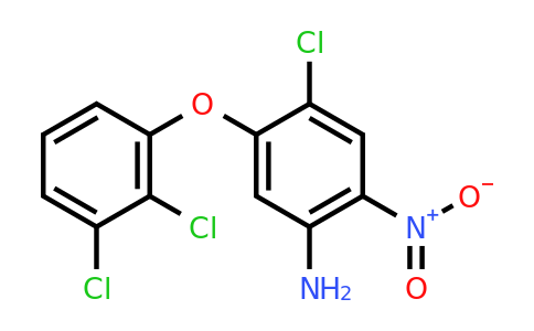 CAS 118353-04-1 | 4-Chloro-5-(2,3-dichlorophenoxy)-2-nitroaniline