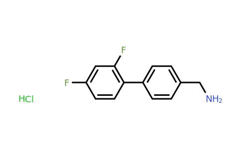 CAS 1183538-54-6 | 2',4'-Difluoro-biphenyl-4-methanamine hydrochloride