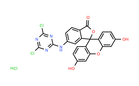 CAS 118357-32-7 | 6-((4,6-Dichloro-1,3,5-triazin-2-yl)amino)-3',6'-dihydroxy-3H-spiro[isobenzofuran-1,9'-xanthen]-3-one hydrochloride