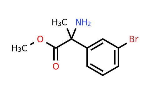 CAS 1183581-39-6 | methyl 2-amino-2-(3-bromophenyl)propanoate
